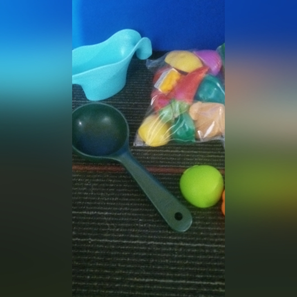Colorful Kids Play Kitchen Set#21 pieces - Picture 2 of 4